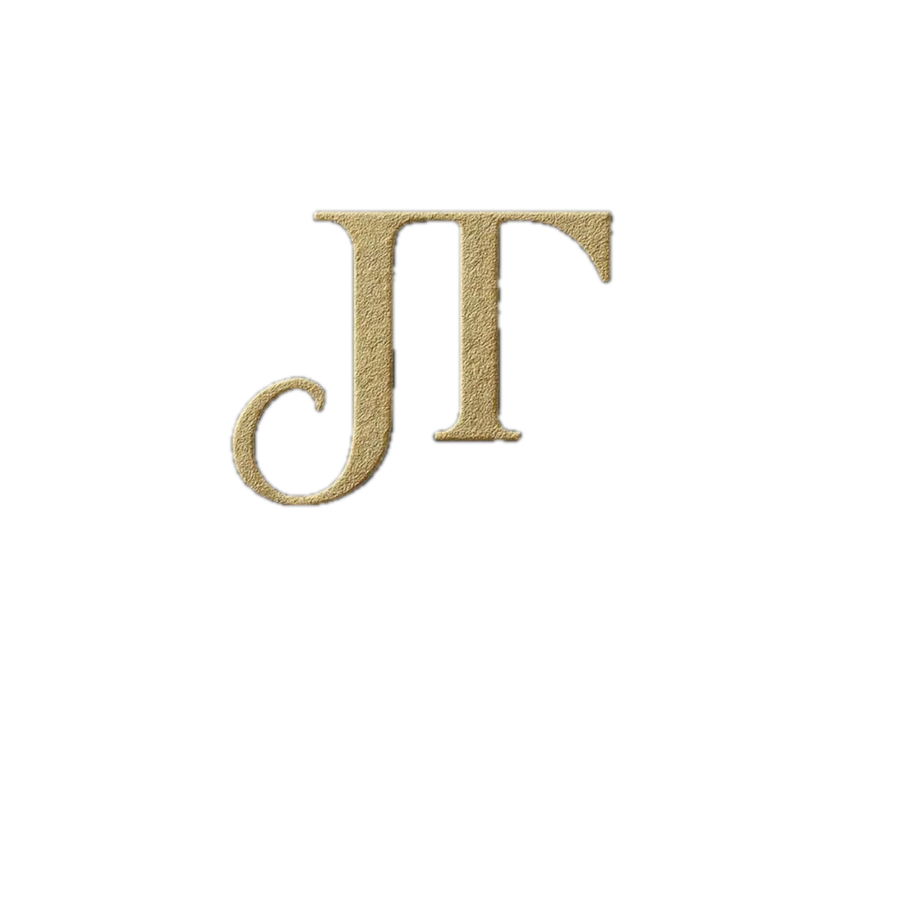 Jade Touch Beauty salon golden logo label style